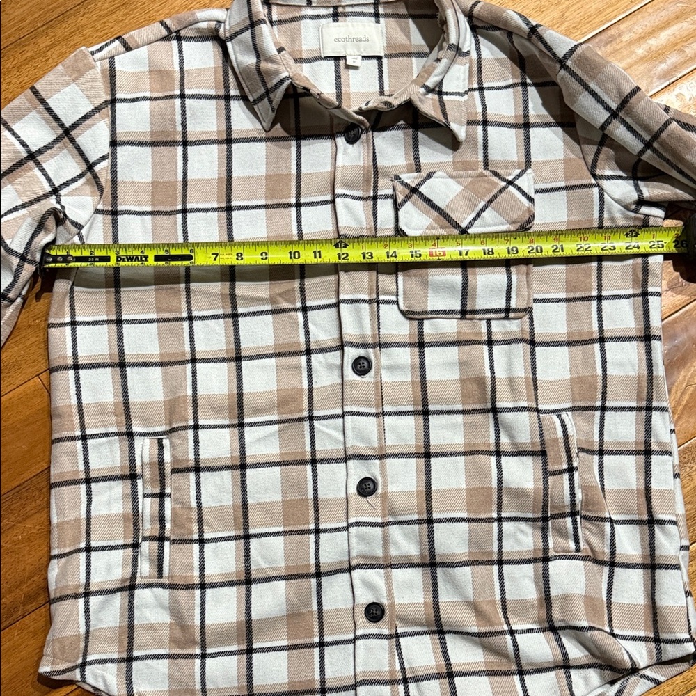 EcoThreads oversized Flannel - Picture 4 of 8